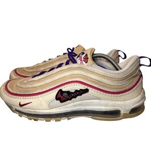 Nike Air Max 97 270 Air Sprung Sail Pink Purple Men's Shoes 11.5 DH4759-200 Lace